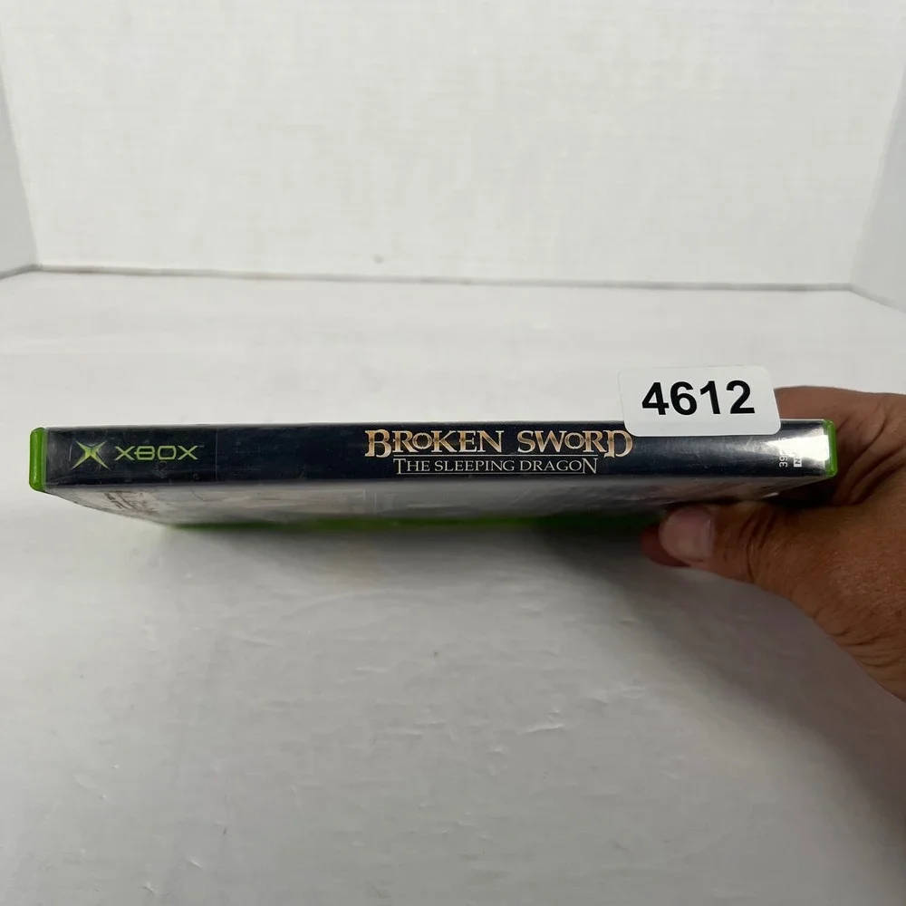 Broken Sword The Sleeping Dragon Microsoft Xbox 2003 CIB Adventure Game